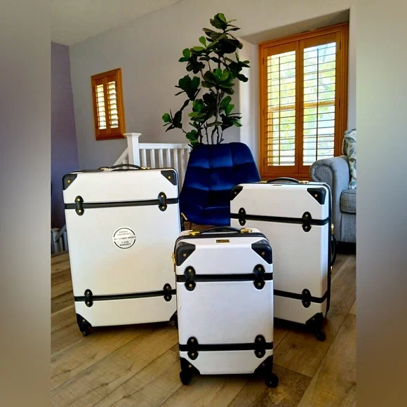 Diane von Furstenberg (DVF) Saluti Hardside Luggage collection Set 3pcs - Picture 1 of 15